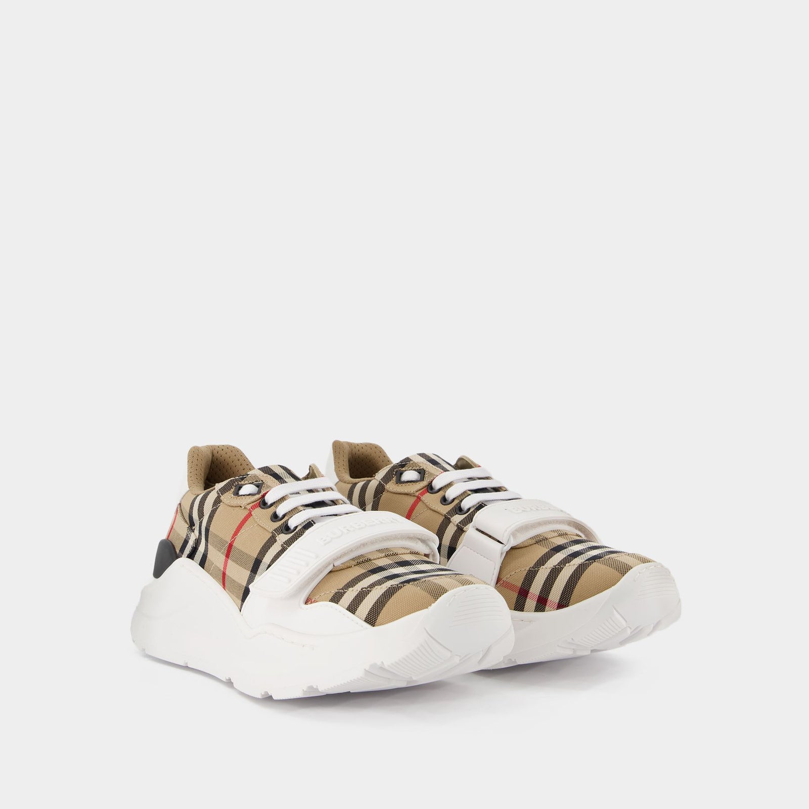 Burberry sneakers with strap best sale