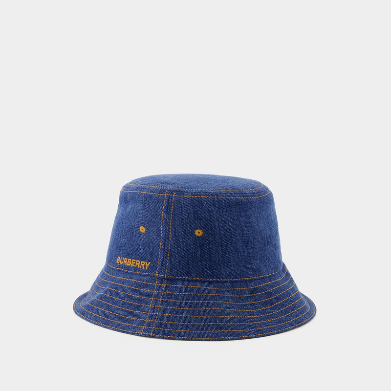 Burberry Washed Denim Bucket Hat