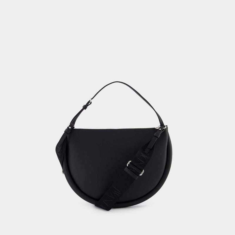 JW ANDERSON The Bumper-Moon two-tone leather shoulder bag