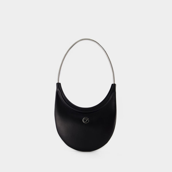 Coperni Ring Pouch Leather Tote Bag
