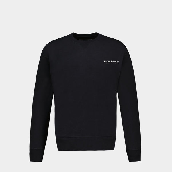 Essentials Small Logo Crewneck - A Cold Wall - Cotton - Black