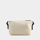 Hilo Wash Bag  - RAINS - Synthetic - White