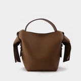 Musebi Mini Bag in Brown Leather