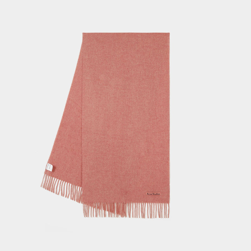 Canada Scarf in Pink Wool