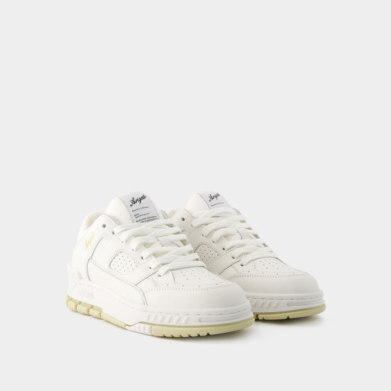 Area Lo Sneakers Axel Arigato Leather White Beige