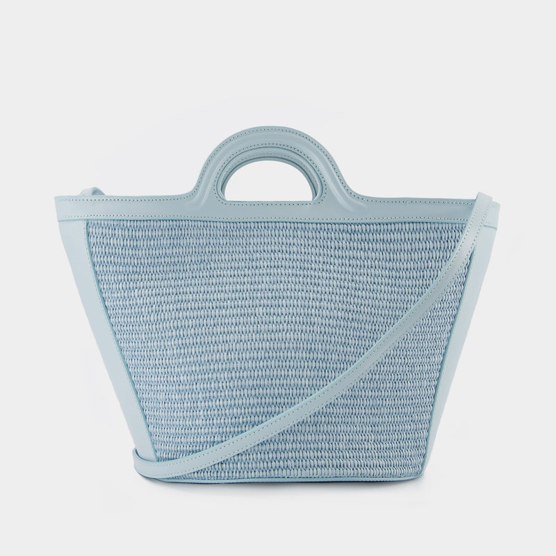 MARNI MARKET bag in pale blue and green
