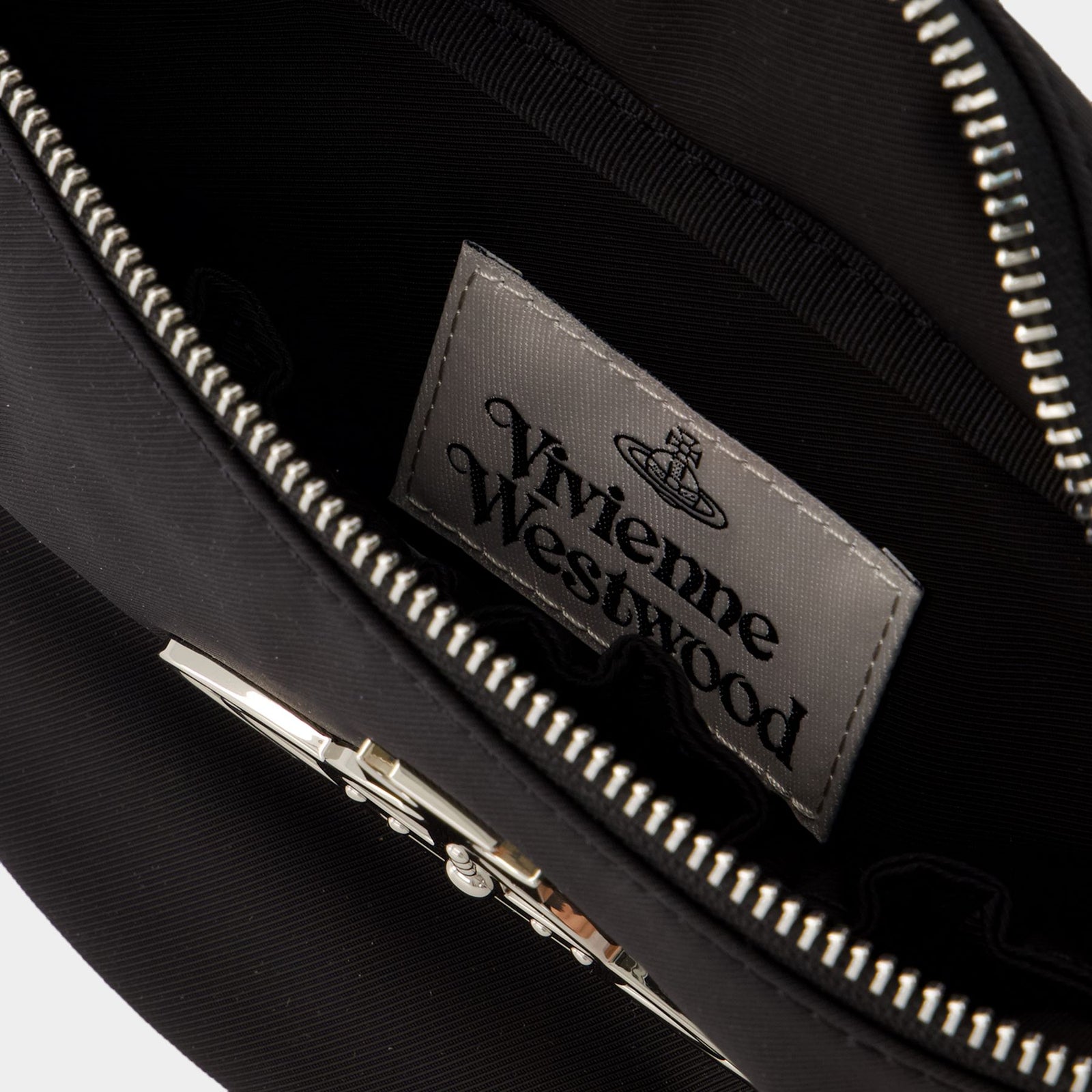 Hilda Small Bum Belt Bag - Vivienne Westwood - Synthetic - Black