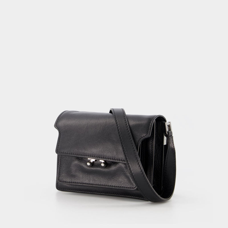 Marni Black Mini Trunk Bag