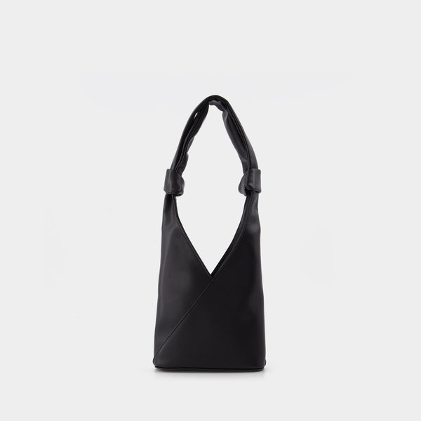 Genderless Mini Japanese Bag in Black Poly