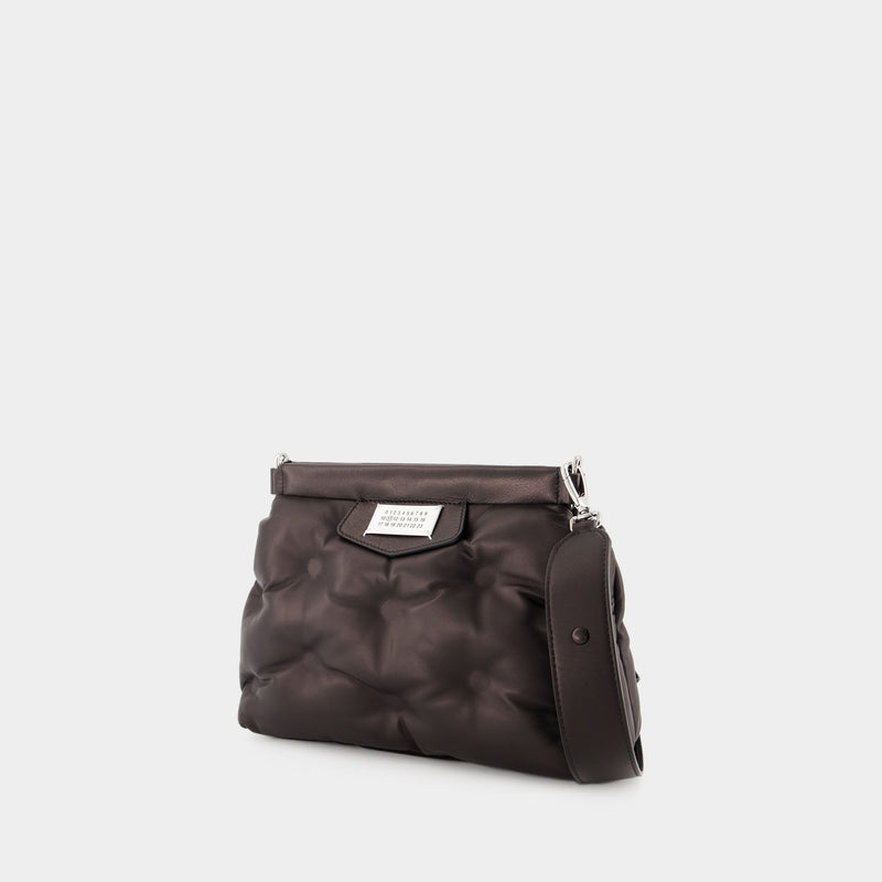 Glam Slam Classique Small Bag - Maison Margiela - Black - Leather