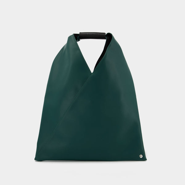 Small Japanese Tote Bag - Mm6 Maison Margiela - Green - Synthetic