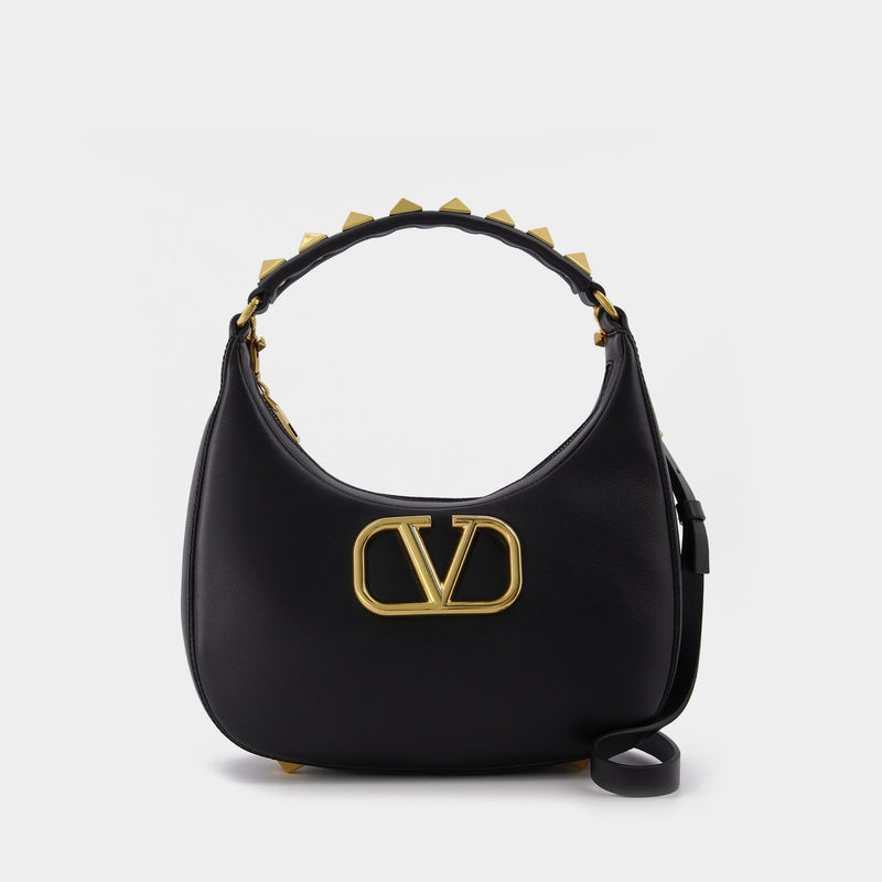 Valentino Stud Sign Hobo Handbag