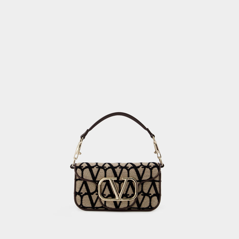 Valentino Garavani `loc` Small Leather Shoulder Bag