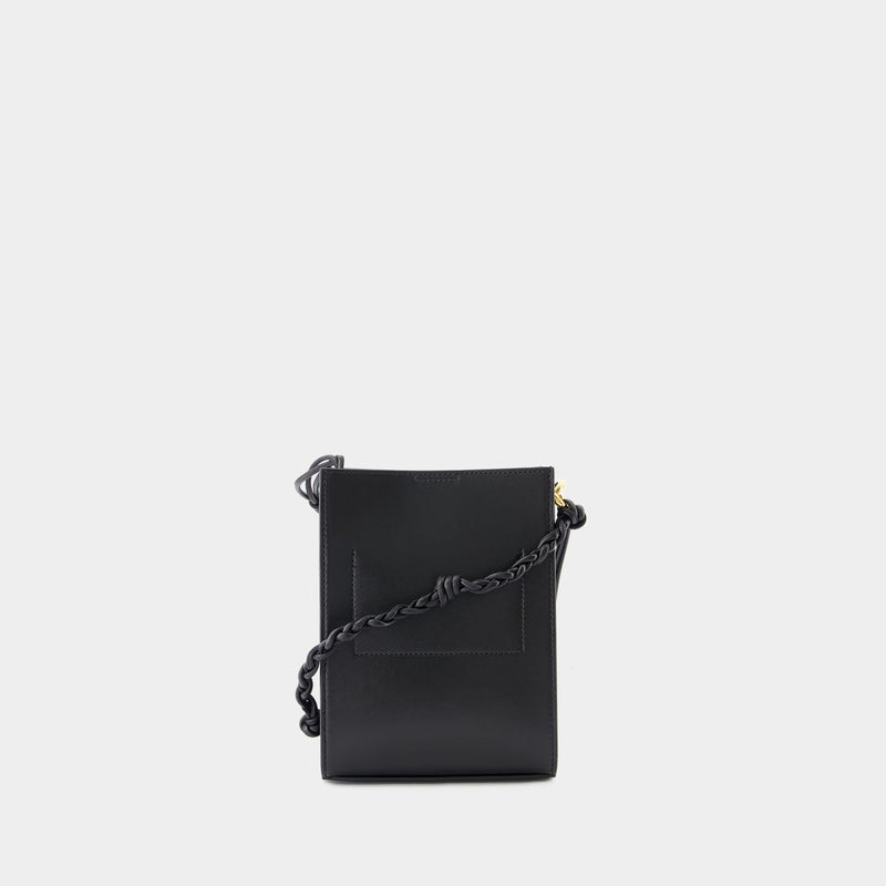 Tangle Ring Shoulder Bag - Jil Sander - Leather - Black