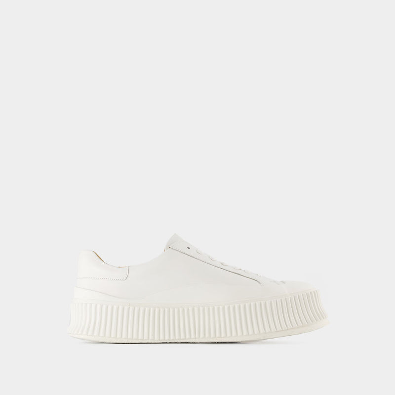 Sneakers - Jil Sander - Leather - White