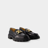 Gomma Pesante Loafers - Tod's - Leather - Black