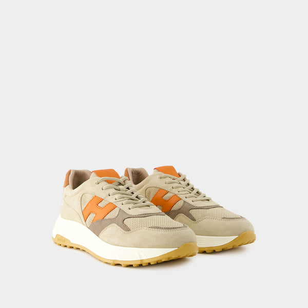 Hyperlight Sneakers - Hogan - Leather - Beige