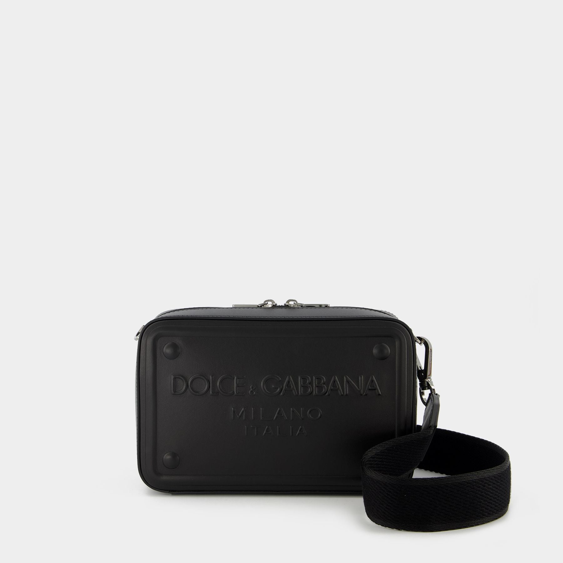 Camera Crossbody - Dolce & Gabbana - Black - Leather