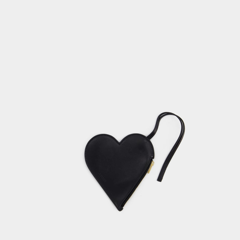 Jil Sander Heart-Shaped Coin Pouch