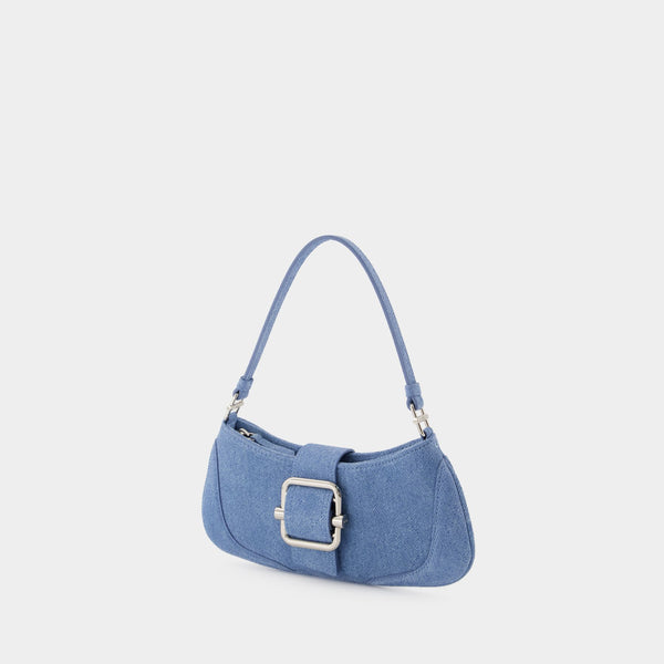 Brocle Small Hobo Bag - Osoi - Denim Sky - Suede