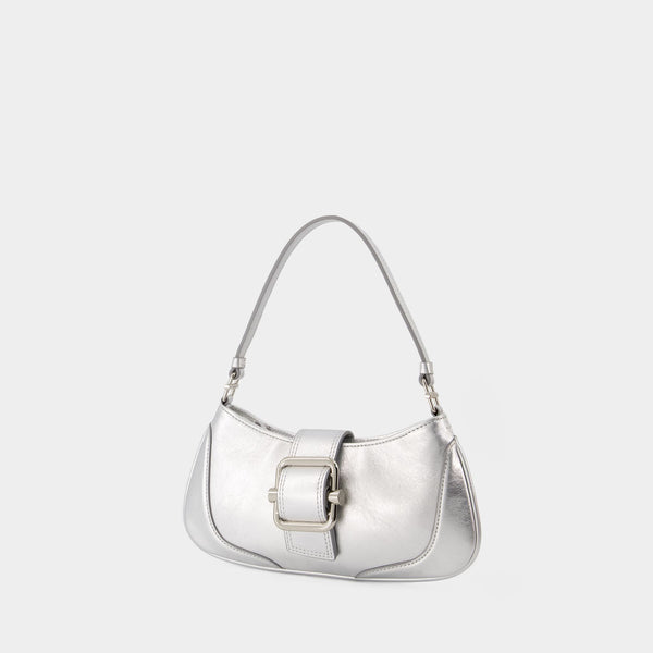 Brocle Hobo Bag - Osoi - Leather - SIlver