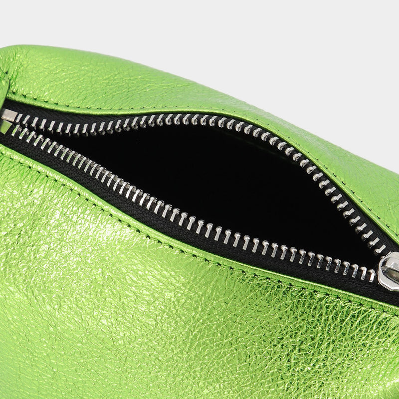 Moon Mini Bag - Luxury Monogram Empreinte Leather Green