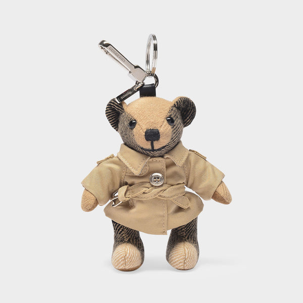 Ls Thomas Trench Cv1 Key Holder - Burberry - Beige - Cashmere