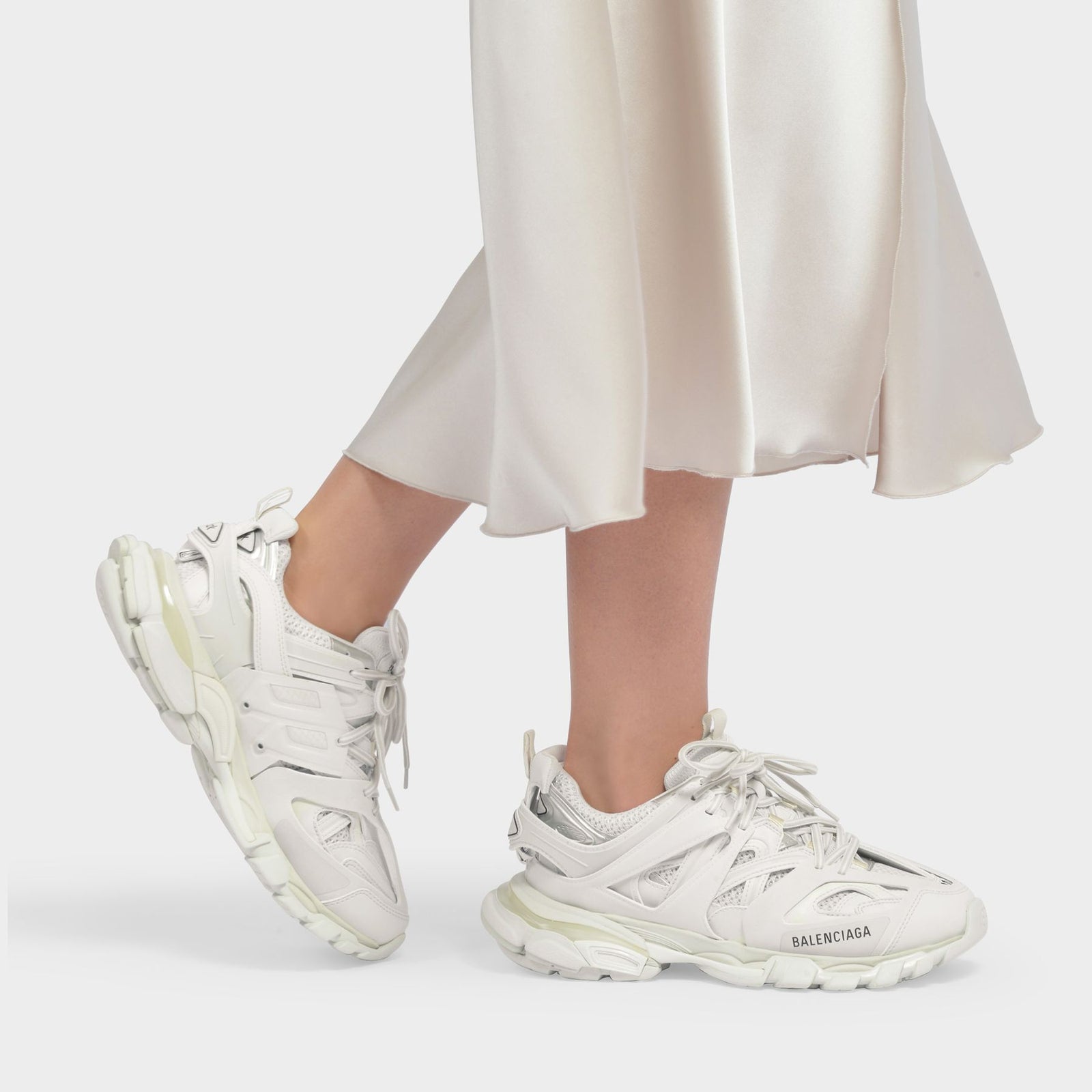 Track Sneakers Balenciaga White