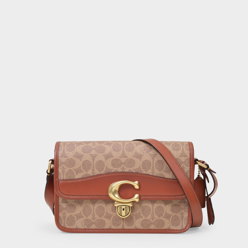 Coach tan sales hobo bag