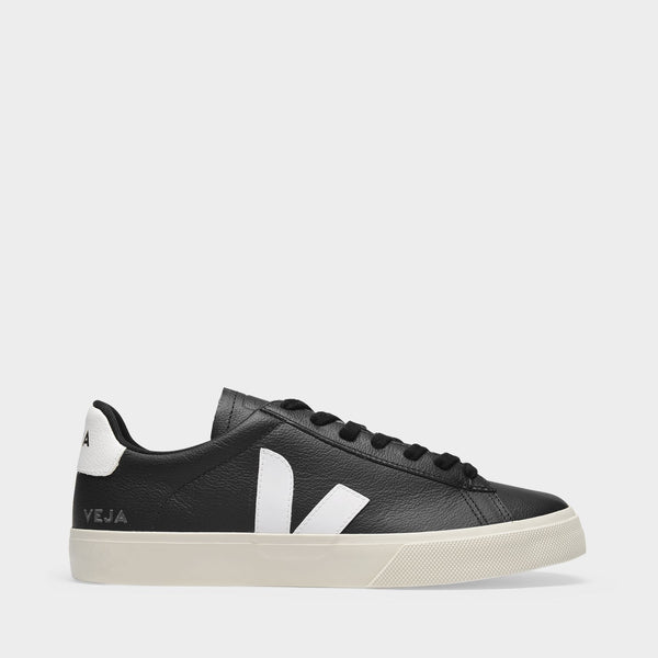 Campo Sneakers in Black and White Chromefree Leather