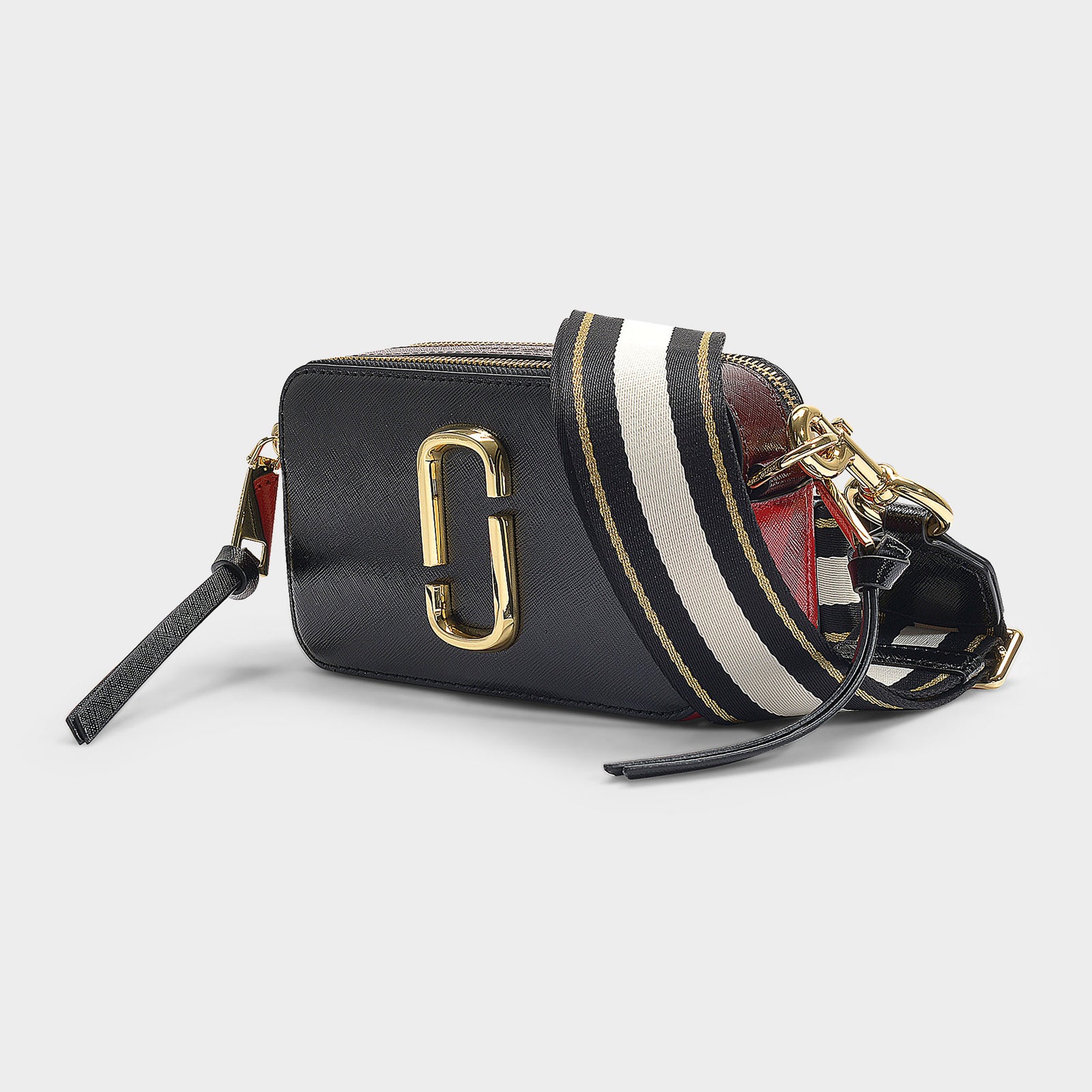 Marc jacobs snapshot black red sales