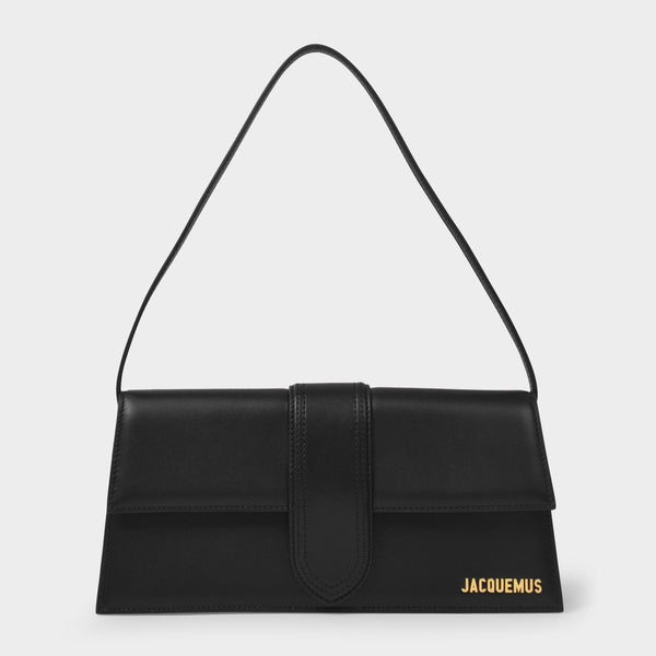 Le Bambino Long Bag - Jacquemus - Black - Leather