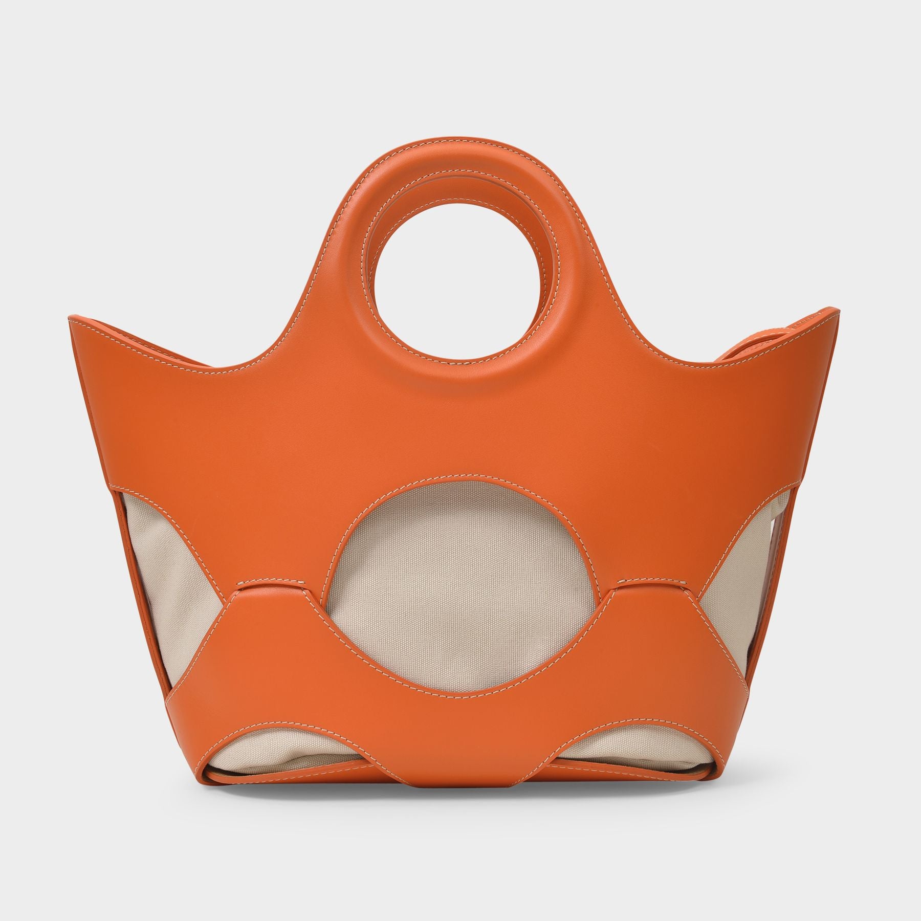 Onada Bag in Orange leather