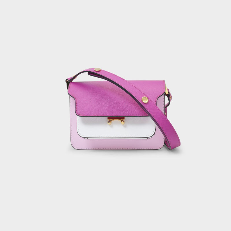 Marni Pink Mini Trunk Bag