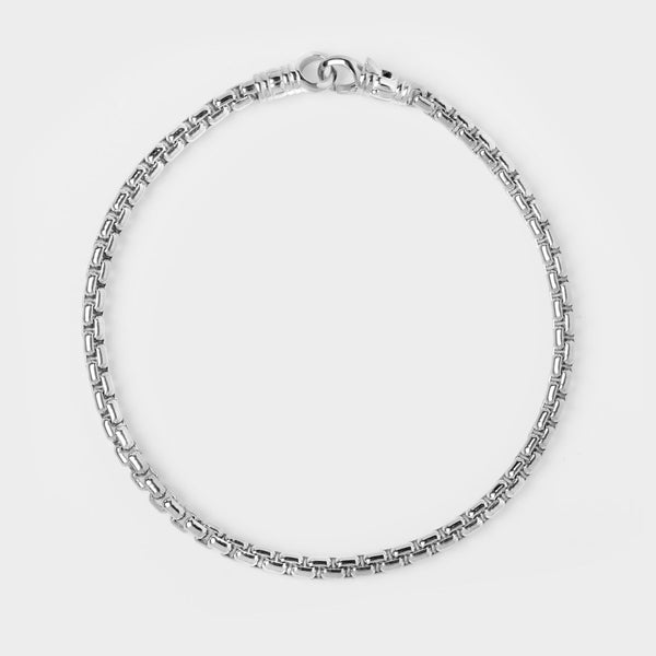 Venetian Single M Bracelet in Sterling Silver and