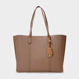 Perry Tote Bag - Tory Burch -  Clam Shell - Leather