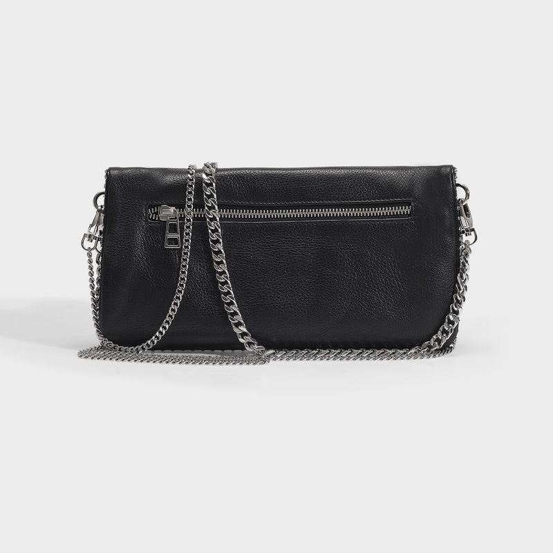 Zadig & Voltaire, Bags, Zadig And Voltaire Rock Clutch Bag In Black And  Gold