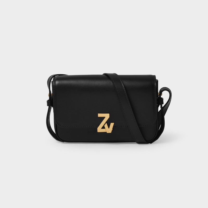 Zadig & Voltaire Initiale Leather Crossbody Bag on SALE