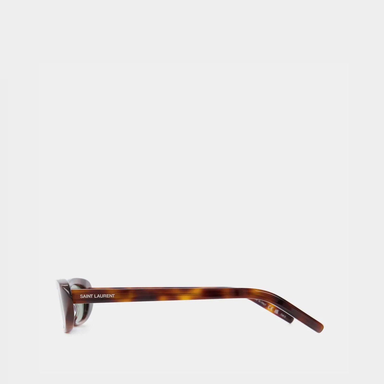 Sl 557 Shade Sunglasses - Saint Laurent - Havana/Green - Acetate